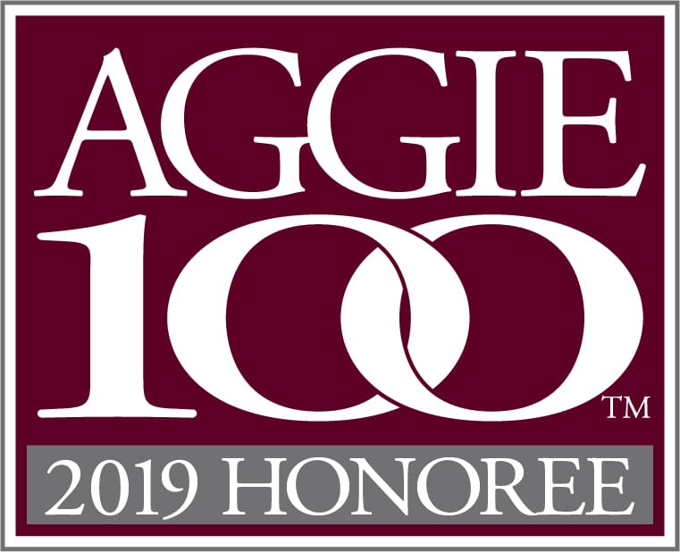 Aggie 100 - 2019 Honoree Aggie 100 - 2019 Honoree